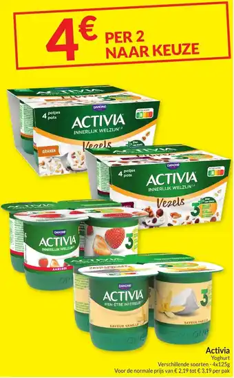 Intermarché Activia Yoghurt aanbieding