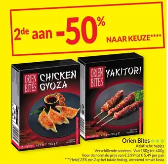 Intermarché Orien Bites aanbieding