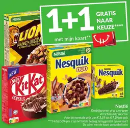 Intermarché Nestlé aanbieding