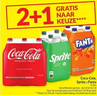 Intermarché Coca-Cola, Sprite of Fanta aanbieding