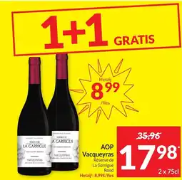 Intermarché AOP Vacqueyras aanbieding