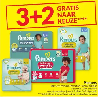 Intermarché Pampers aanbieding