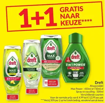 Intermarché Dreft Afwasmiddel aanbieding