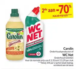 Intermarché Carolin of WC Net aanbieding