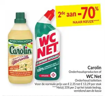 Intermarché Carolin of WC Net aanbieding