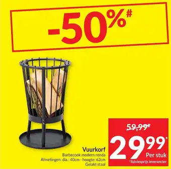 Intermarché Vuurkorf aanbieding