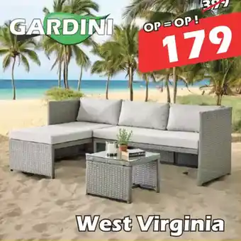 iTEK Gardini West Virginia aanbieding