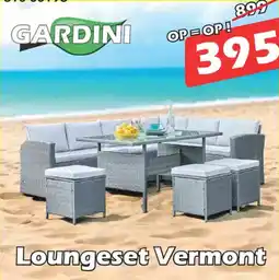 iTEK Gardini Loungeset Vermont aanbieding