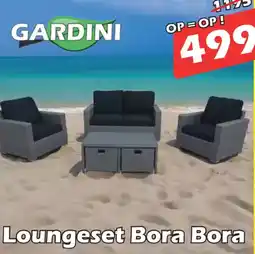 iTEK GARDINI Loungeset Bora Bora aanbieding