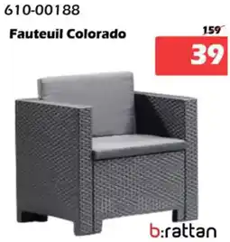 iTEK B:rattan Fauteuil Colorado aanbieding