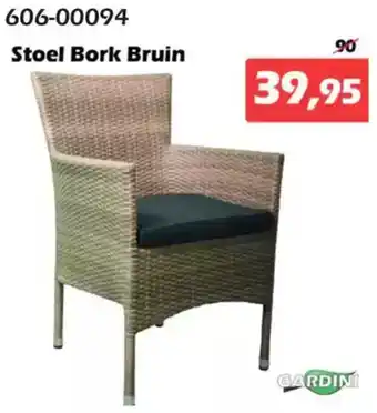 iTEK Gardini Stoel Bork aanbieding