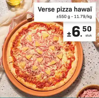 Buurtslagers Verse pizza hawaï aanbieding