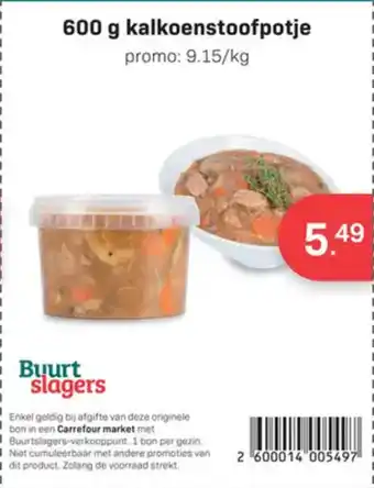 Buurtslagers Kalkoenstoofpotje aanbieding