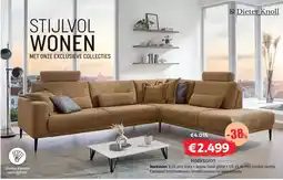 BE-Okay Dieter Knoll Hoeksalon aanbieding