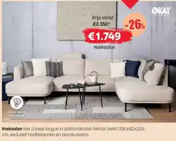 BE-Okay Hoeksalon aanbieding