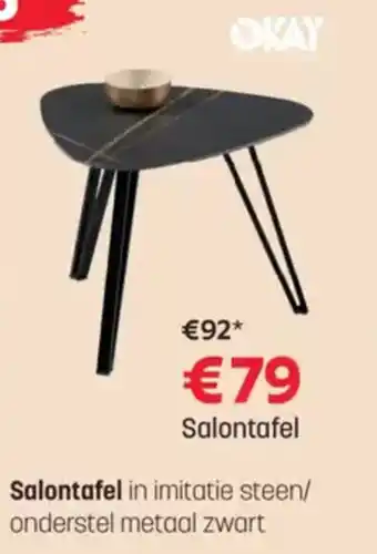 BE-Okay Salontafel aanbieding