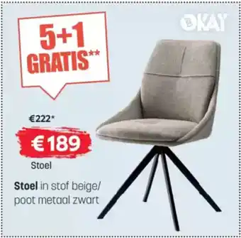 BE-Okay Stoel aanbieding