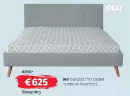 BE-Okay Bed Boxspring aanbieding