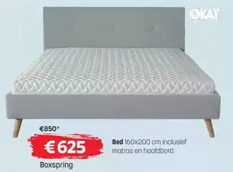 BE-Okay Bed Boxspring aanbieding