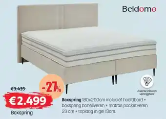 BE-Okay Beldomo Boxspring aanbieding