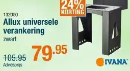 Cevo Allux universele verankering zwart aanbieding