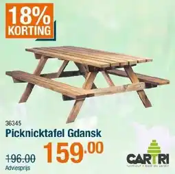 Cevo Picknicktafel Gdansk aanbieding