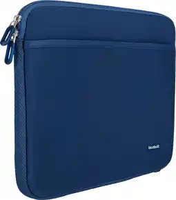 Coolblue BlueBuilt Laptophoes breedte 31 cm 13 inch S Blauw aanbieding