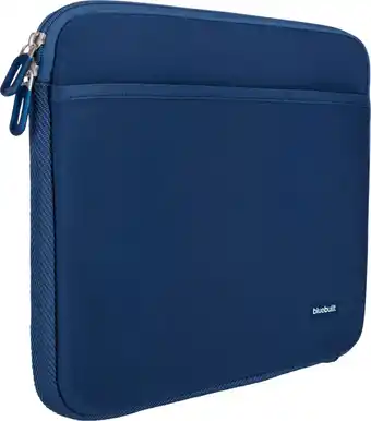 Coolblue BlueBuilt Laptophoes breedte 31 cm 13 inch S Blauw aanbieding