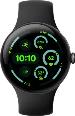 Coolblue Google Pixel Watch 3 Zwart 45mm aanbieding