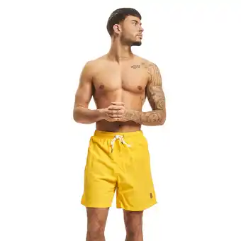 Decathlon Heren Blok Zwemshorts (Chroom/Geel) aanbieding