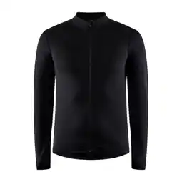 Decathlon Fietsshirt - Craft Adv Essence Jersey lange mouw - L - Heren - Zwart - Fietsshir aanbieding