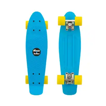 Decathlon Kinder skateboard Baby OLSSON BLUE 22,5 PVC ABEC7 aanbieding