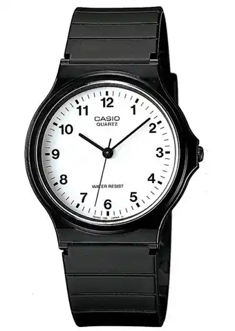 Decathlon Casio Analoog Horloge Zwart/Wit MQ-24-7BLLEG aanbieding