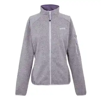 Decathlon Dames Ravenhill Full Zip Fleece Top (Lila Hint/Wisteria) aanbieding