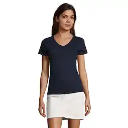 Decathlon Dames Imperial V Hals Tshirt (Franse marine) aanbieding