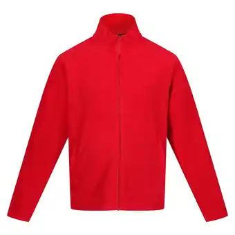 Decathlon Heren Klassiek Microfleecejasje (Rood) aanbieding