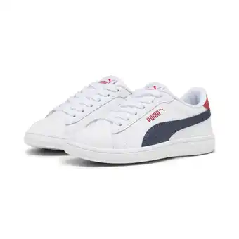 Decathlon Smash 3.0 L schoenen voor kinderen PUMA White Navy For All Time Red Blue aanbieding