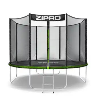 Decathlon Trampoline ronde Zipro Jump Pro - 10FT 312 cm - met veiligheidsnet extern aanbieding