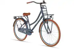 Decathlon Cortego Transporter Meisjesfiets 26 inch Jeans Blauw - Meisjesfiets aanbieding