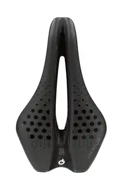 Decathlon PROLOGO Zadel Dimension TRI 143 Tirox Unisex antraciet/zilver aanbieding