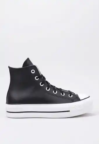 Decathlon Plateausneakers Converse Chuck Taylor All Star Lift, Zwart, Dames aanbieding