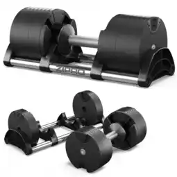 Decathlon Halter met verstelbaar gewicht 36 kg Zipro Round aanbieding