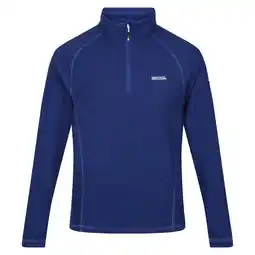 Decathlon Great Outdoors Heren Montes Fleece Sweater met Trechter Nek (Koningsblauw) aanbieding