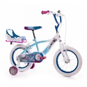 Decathlon Huffy Disney Frozen 14 inch wielmaat kinderfiets voor 4-6 jaar aanbieding