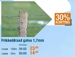 Cevo Prikkeldraad galva aanbieding