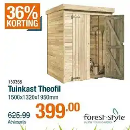 Cevo Tuinkast theofil aanbieding