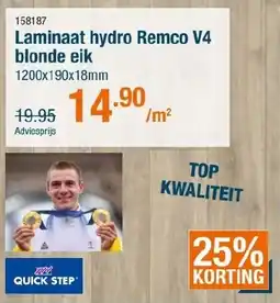 Cevo Laminaat hydro Remco V4 blonde eik aanbieding