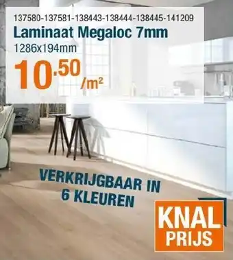 Cevo Laminaat Megaloc aanbieding