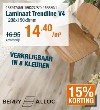 Cevo Laminaat Trendline V4 aanbieding