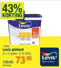 Cevo Levis plafond aanbieding